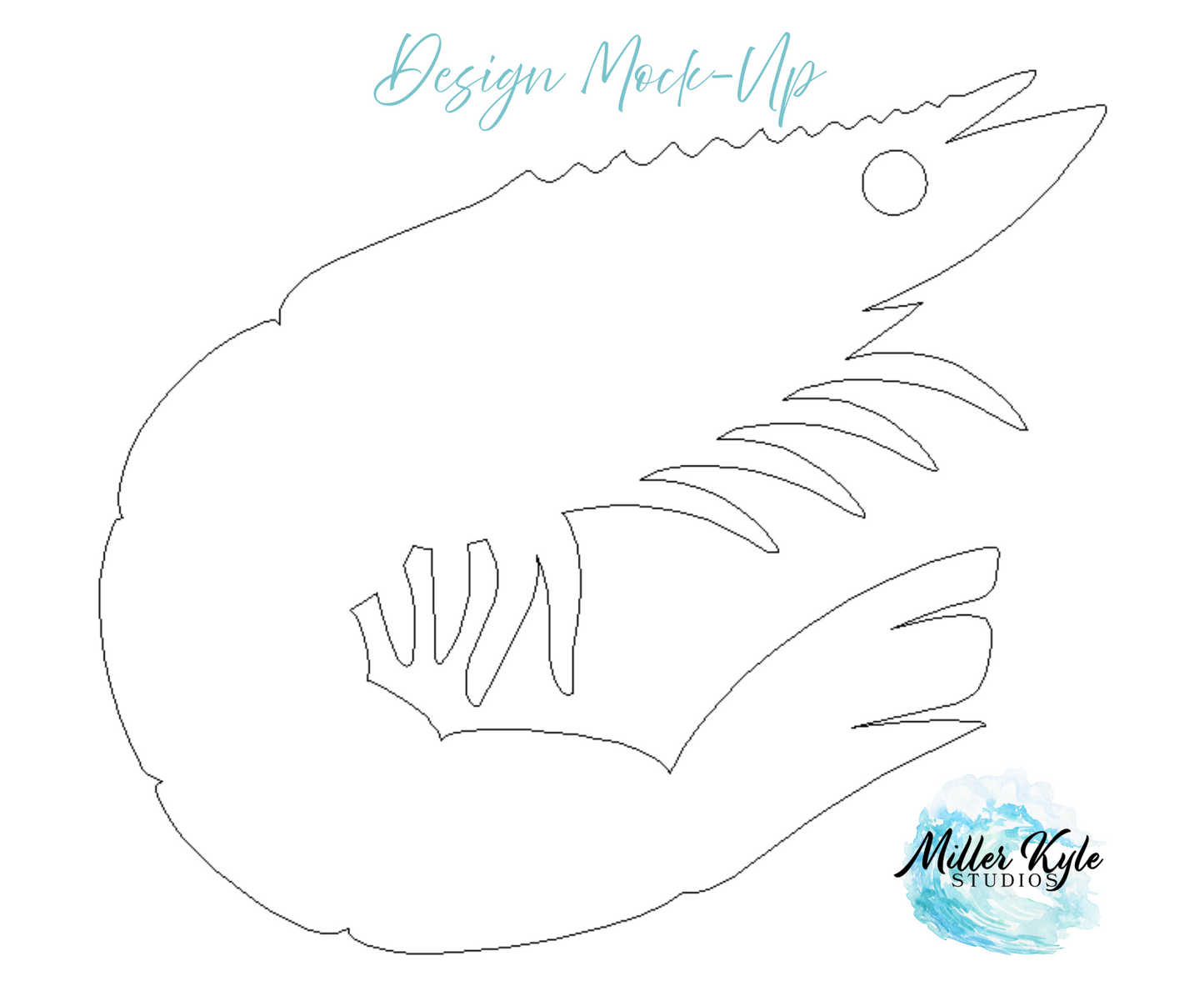 Weatherproof Shrimp Outdoor Wall Art – Exterior Coastal Home Decor