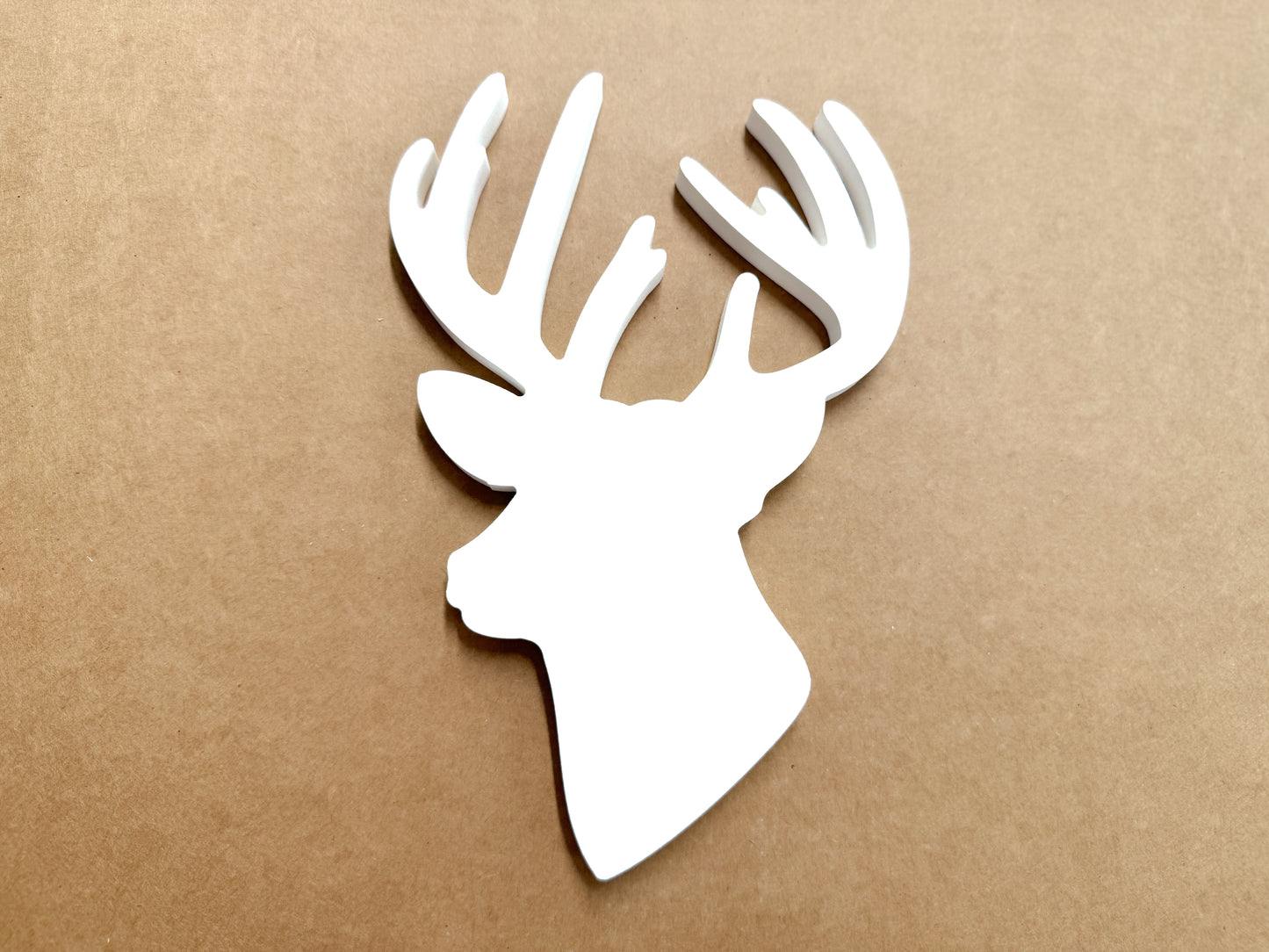 Deer Antlers Shutter Add-On Decorations Set, Weatherproof PVC Exterior Hunting Decor, Buck Antler Shutter Embellishments, Lake House Cabin Mountain Home Outdoor Decor