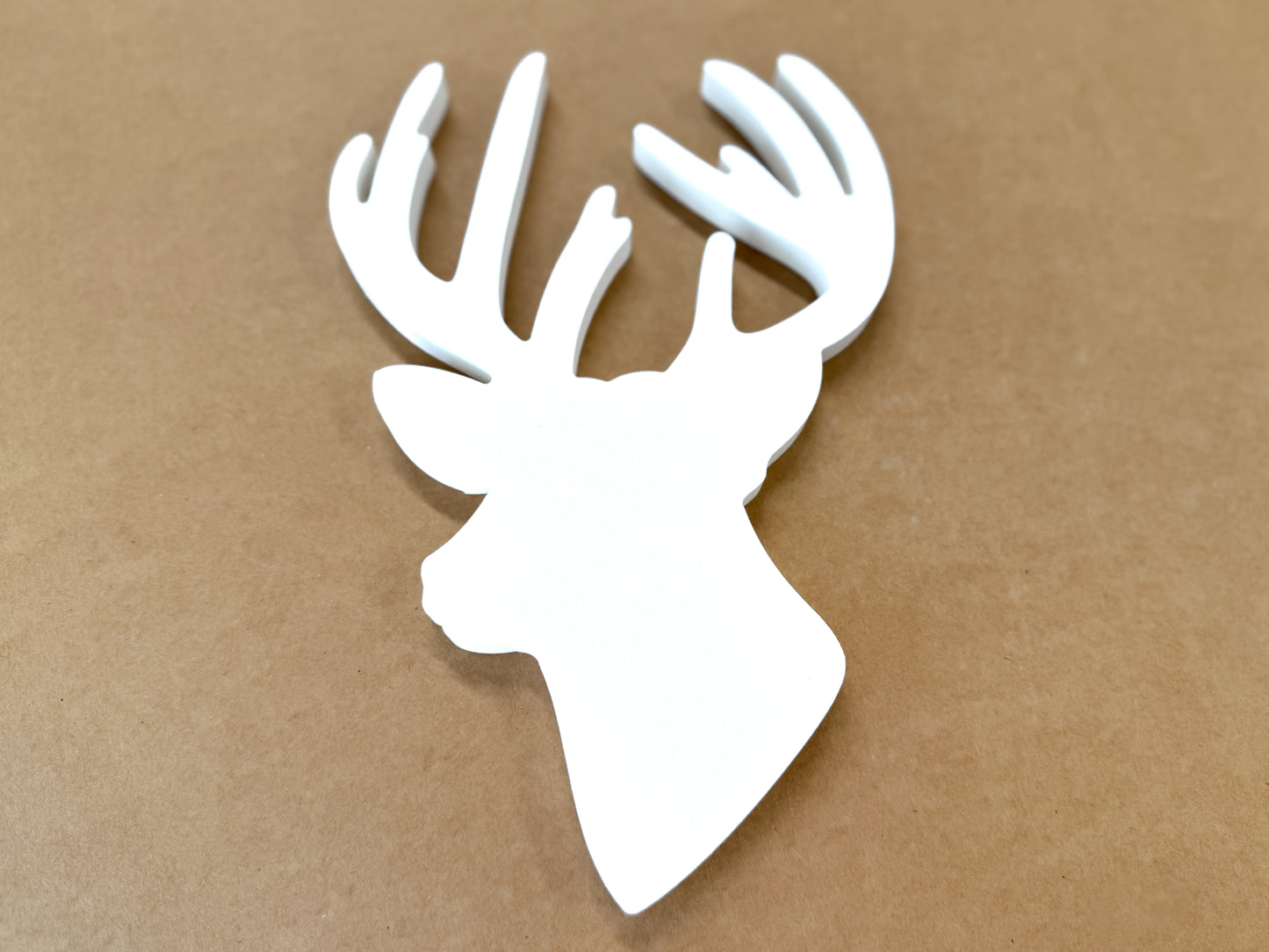 Deer Antlers Shutter Add-On Decorations Set, Weatherproof PVC Exterior Hunting Decor, Buck Antler Shutter Embellishments, Lake House Cabin Mountain Home Outdoor Decor