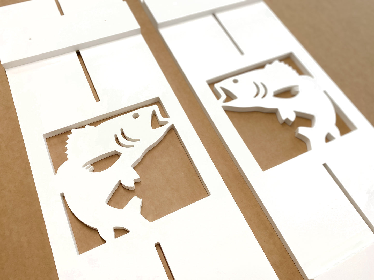 Weatherproof Largemouth Bass Fish Window Shutters – Custom Lake House & River Home Exterior Shutters (Sold Individually)