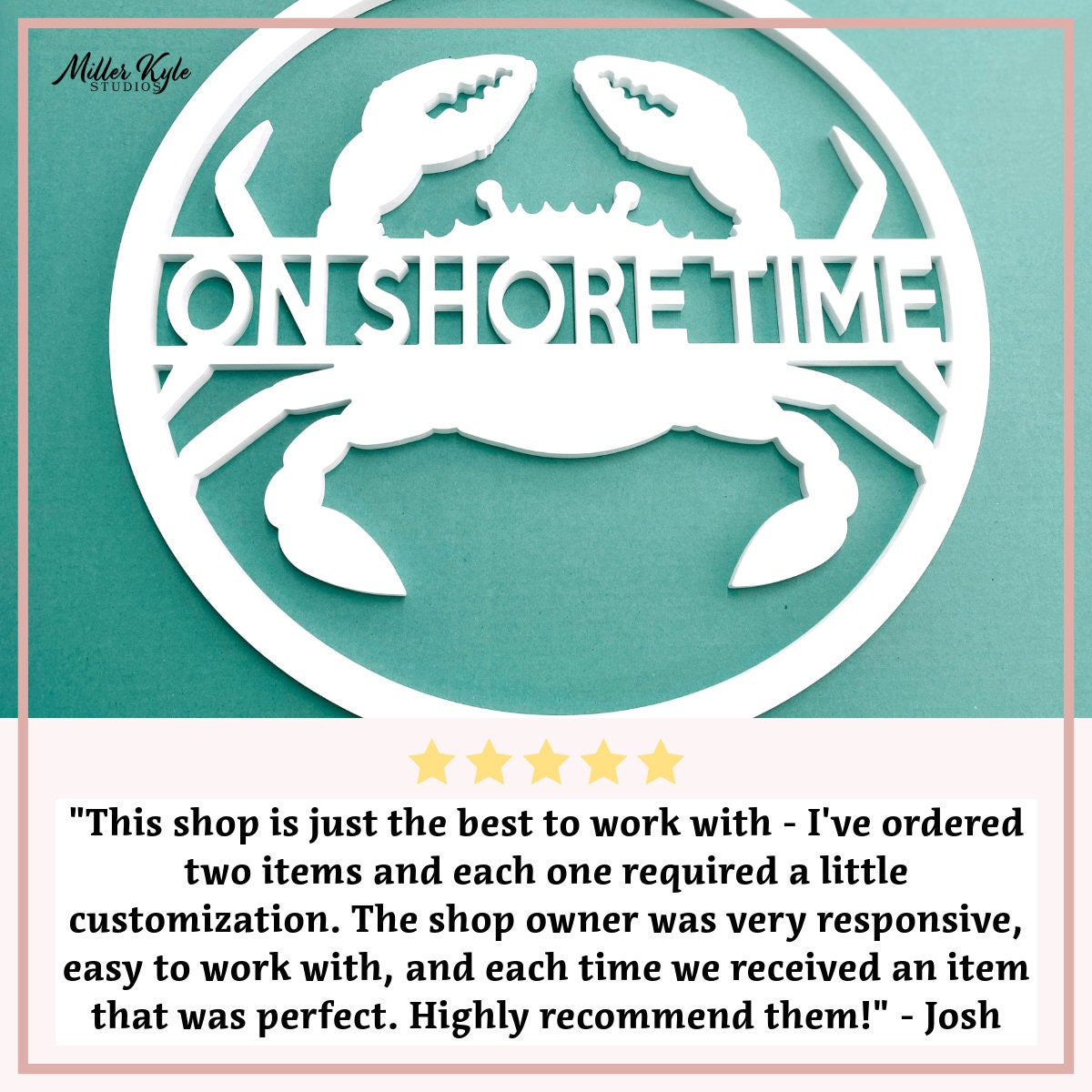 Crab Door Hanger, Weatherproof Crab Wreath, Beach House Outdoor Wall Art, Summer Coastal Decor, Maryland Crab Sign, Exterior Home Decor