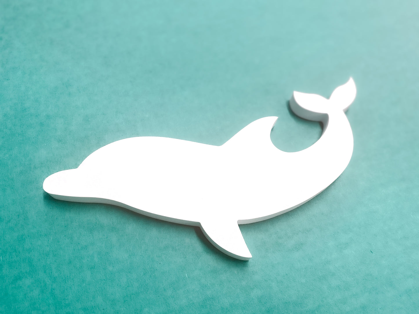 Weatherproof Dolphin Wall Art Sign – Coastal Beach House Outdoor Nautical Décor