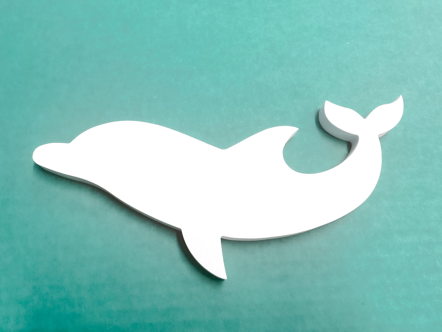 Weatherproof Dolphin Wall Art Sign – Coastal Beach House Outdoor Nautical Décor