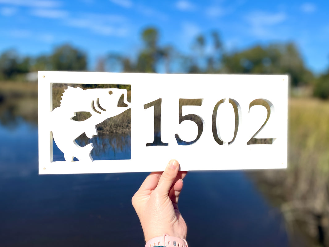 Personalized Lake, River & Woodland Address Signs | Miller Kyle Studios ...