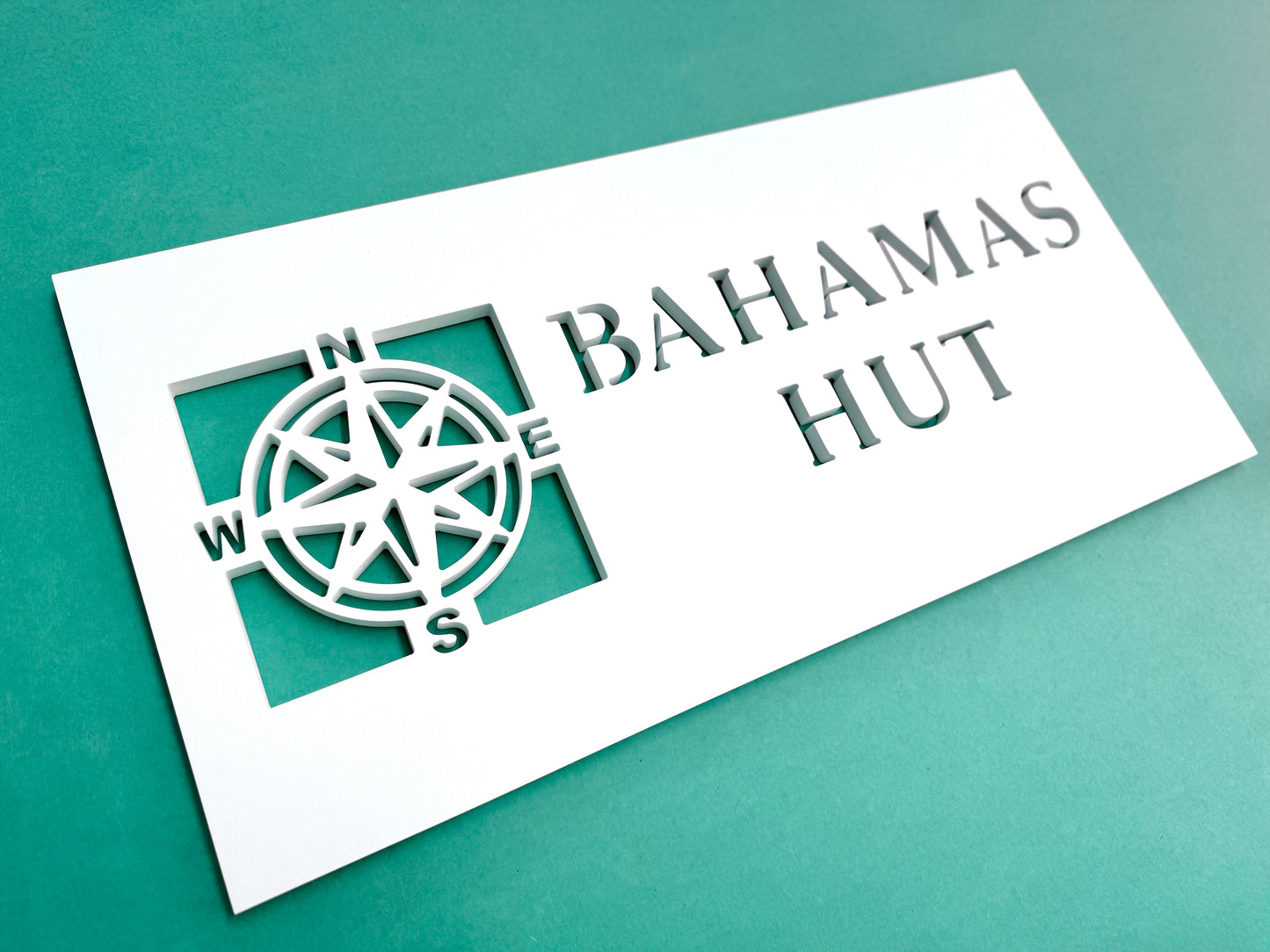 custom compass rose house name sign, exterior nautical beach house decor, compass star art