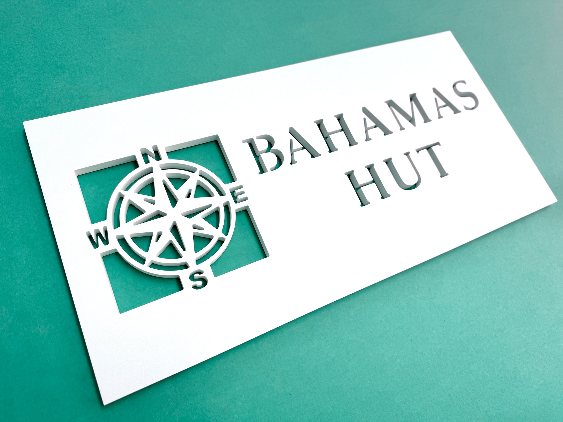 custom compass rose house name sign, exterior nautical beach house decor, compass star art