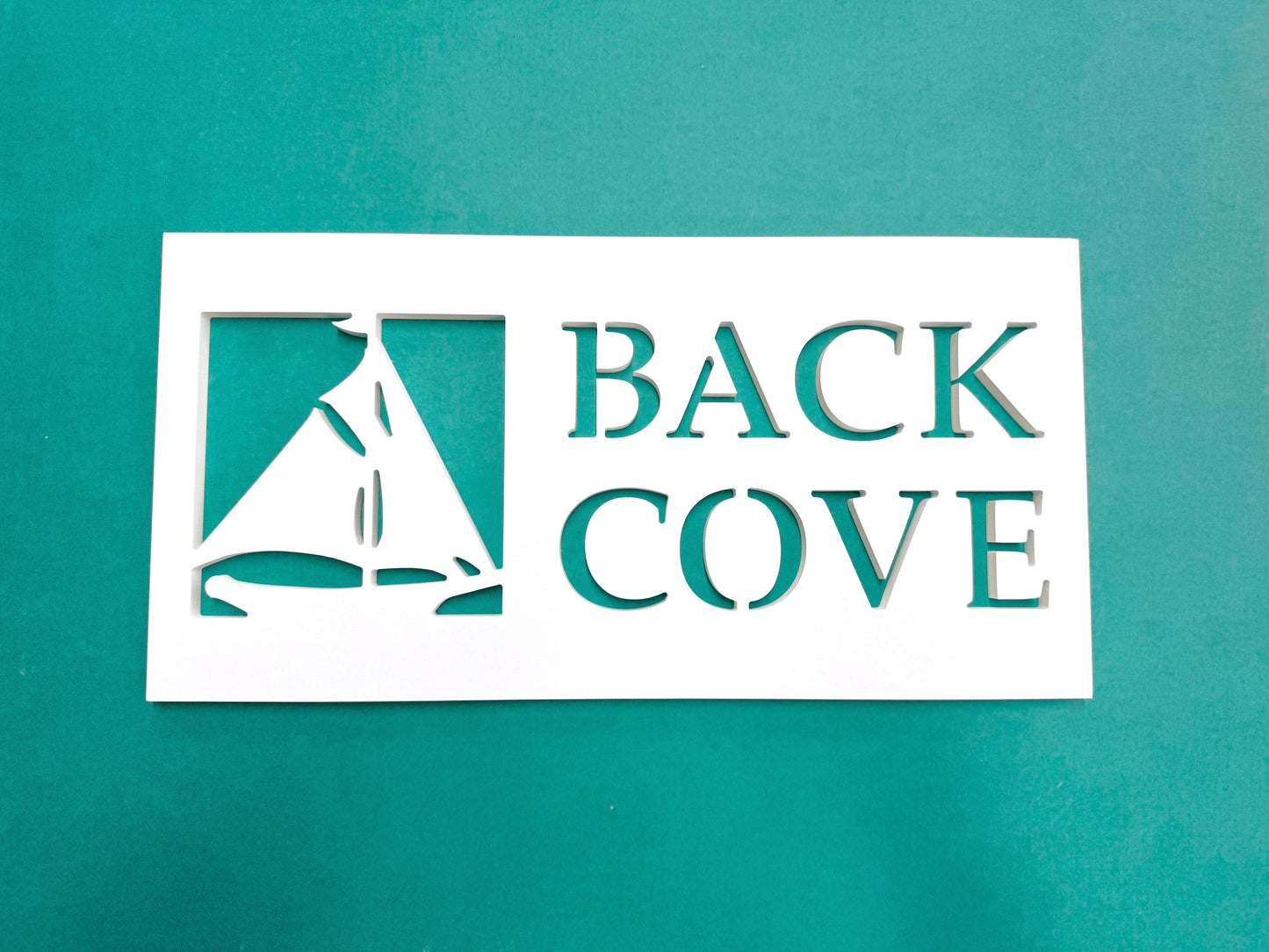 Weatherproof Sailboat House Name Sign, Personalized Nautical Beach House Name Sign, Vacation Rental Property Sign