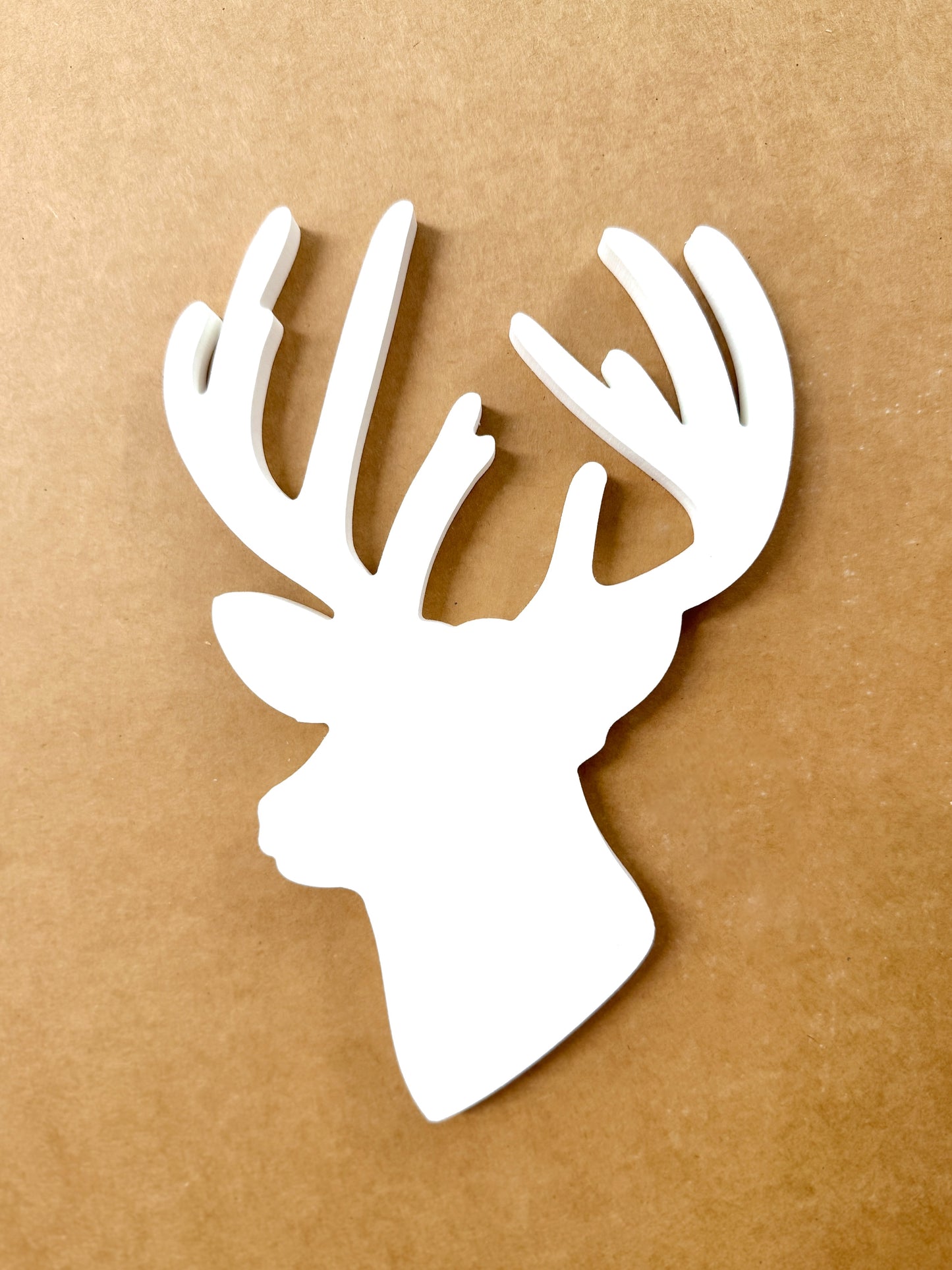Deer Antlers Shutter Add-On Decorations Set, Weatherproof PVC Exterior Hunting Decor, Buck Antler Shutter Embellishments, Lake House Cabin Mountain Home Outdoor Decor