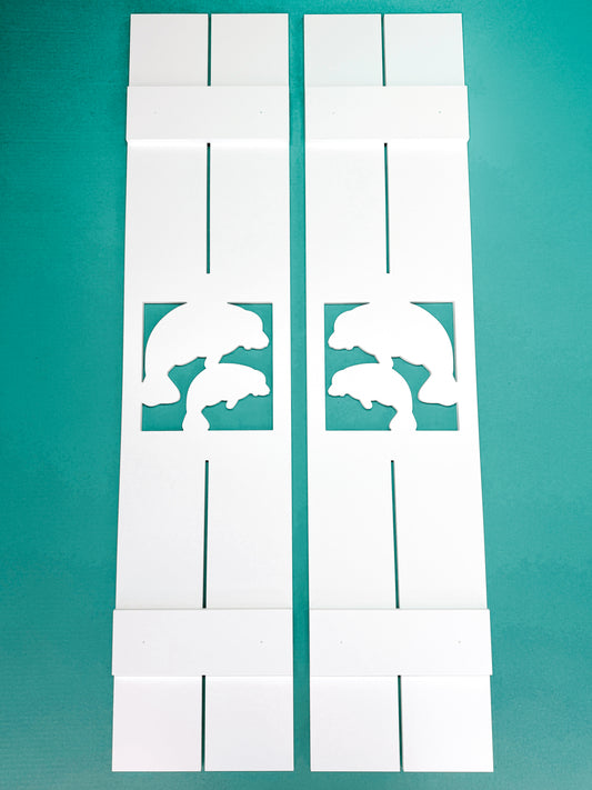 manatee window shutters, weatherproof PVC coastal home shutters
