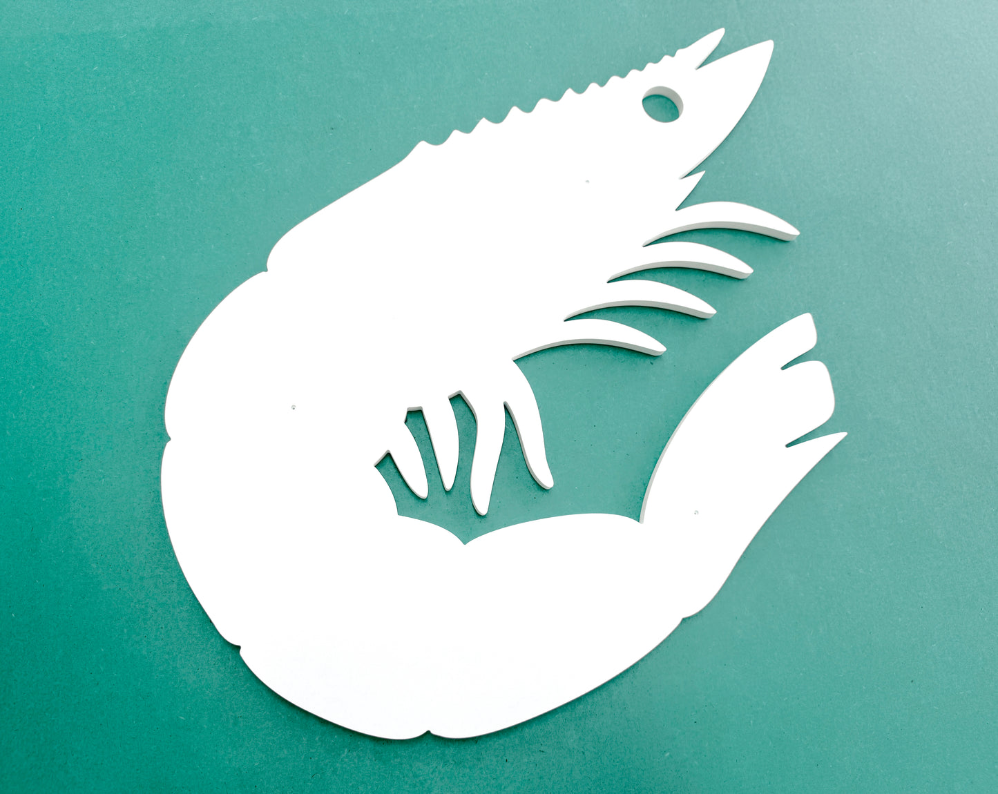 exterior shrimp house sign