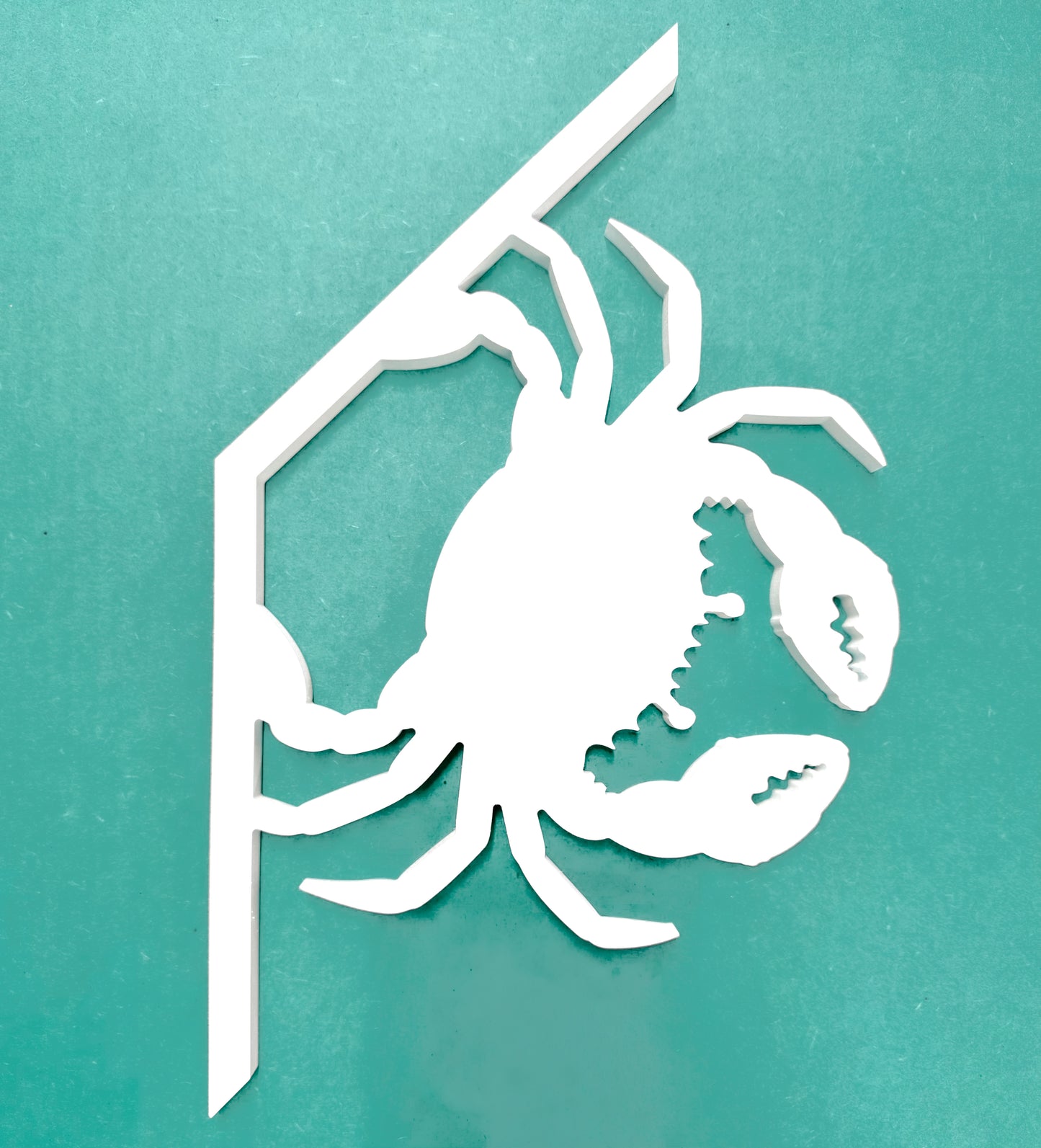 nautical crab mailbox decor