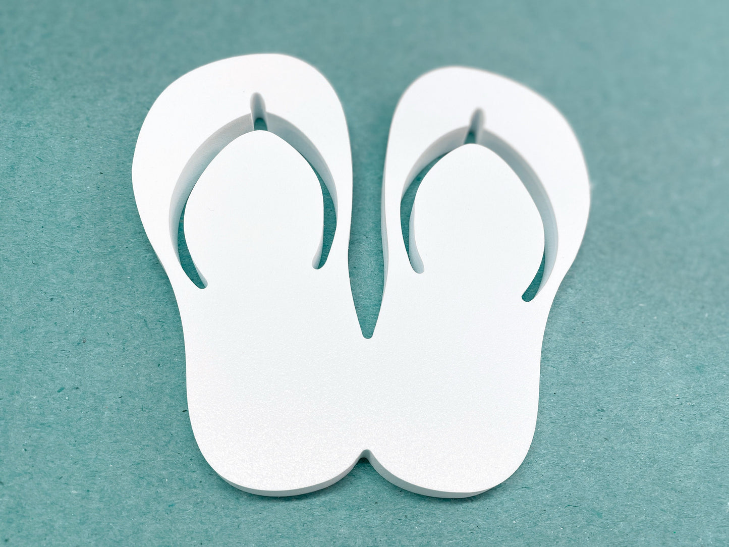Flip Flop Sandals Shutter Add-On Decorations, Weatherproof PVC Exterior House Decor, Beach House Decor, Coastal Home Shutter Embellishments