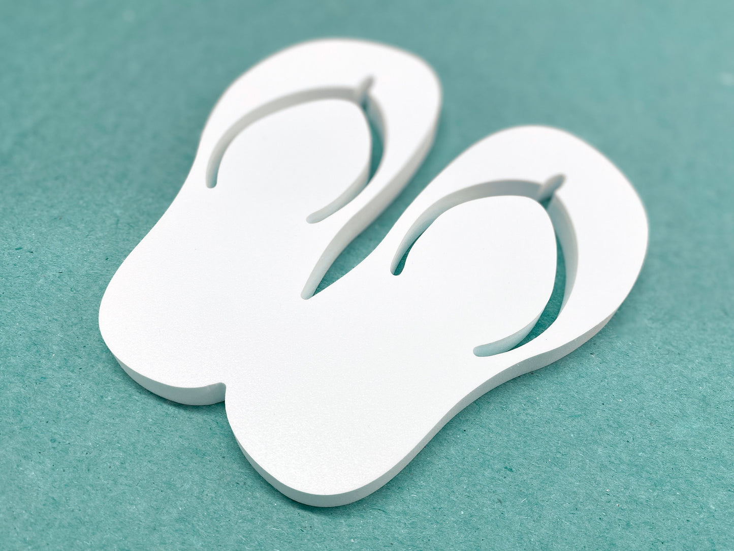Flip Flop Sandals Shutter Add-On Decorations, Weatherproof PVC Exterior House Decor, Beach House Decor, Coastal Home Shutter Embellishments