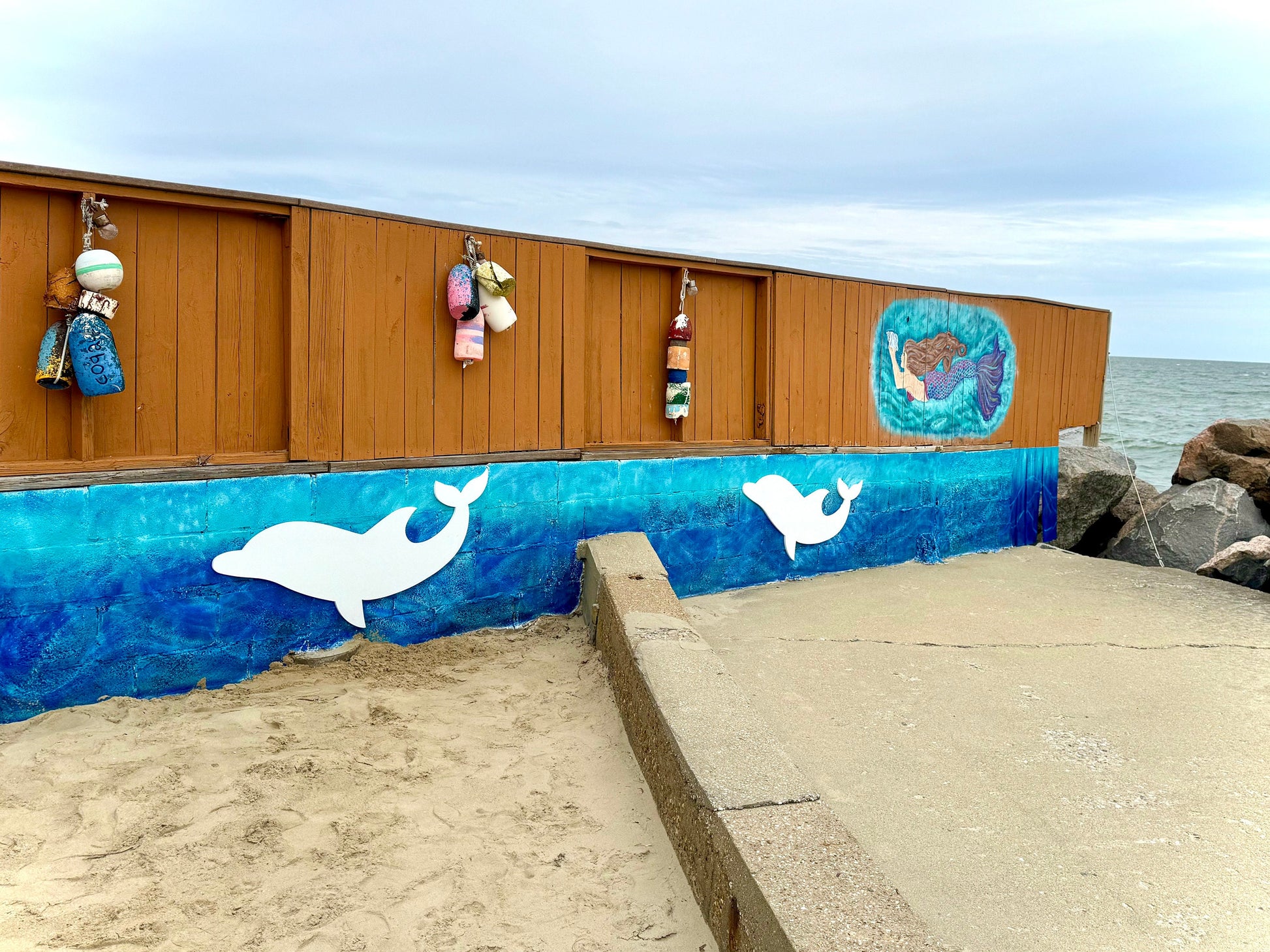 Large Exterior Dolphin, Weatherproof PVC Outdoor Beach House Decor, Narrow Dolphin, Big Porpoise Wall Art, Coastal Decor, Florida Home Decor