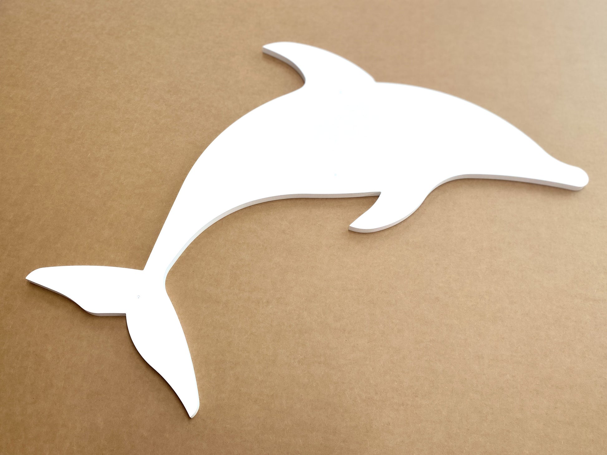 Large Exterior Dolphin, Weatherproof PVC Beach House Decor, Big Outdoor Porpoise Wall Art, Coastal Decor, Florida Home Yard Art