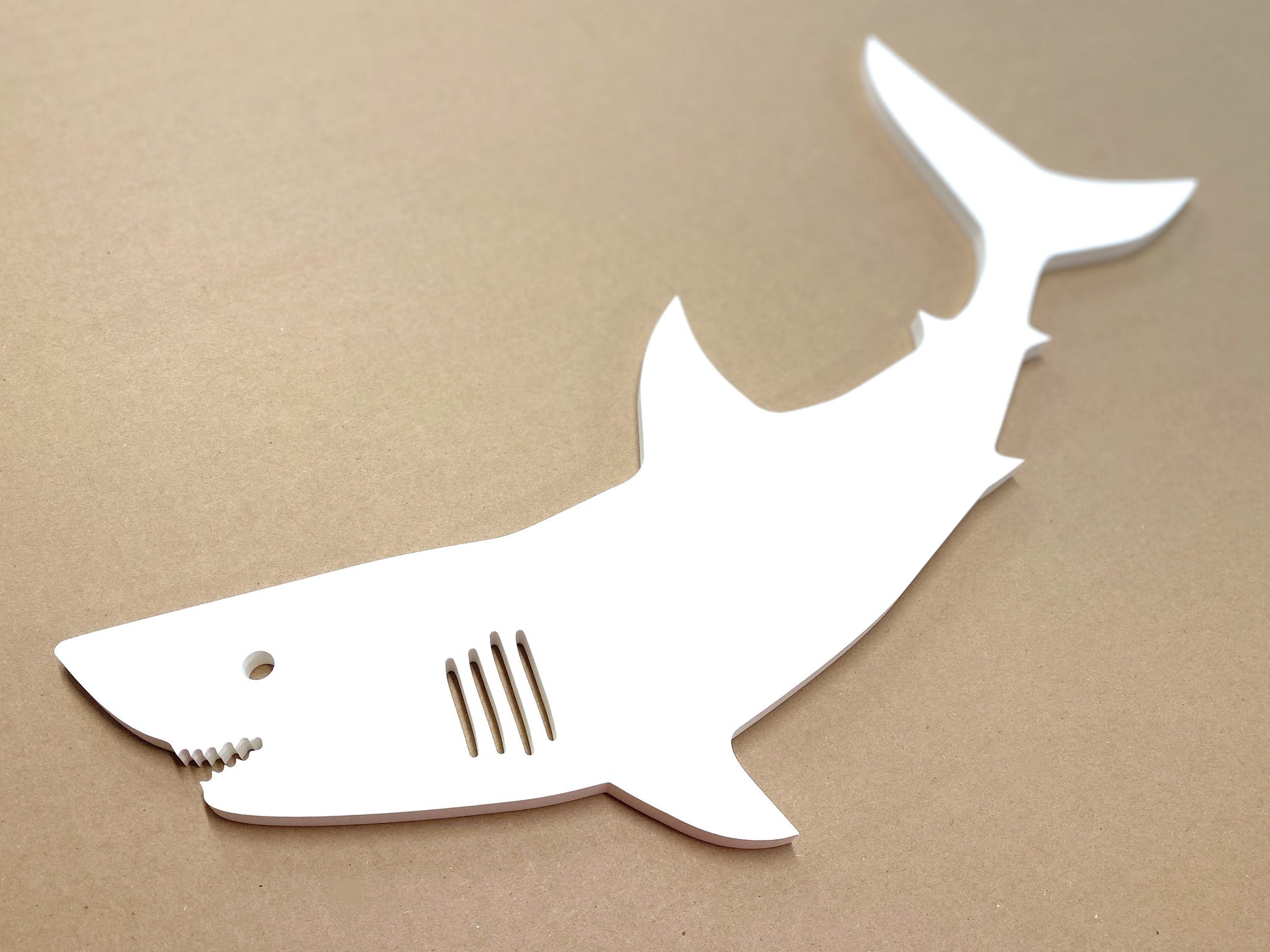 Large Outdoor Shark, Weatherproof PVC Shark Sign for Beach House, Exterior Coastal Home Decor, Shark Home Decor, Outdoor Beach House Art