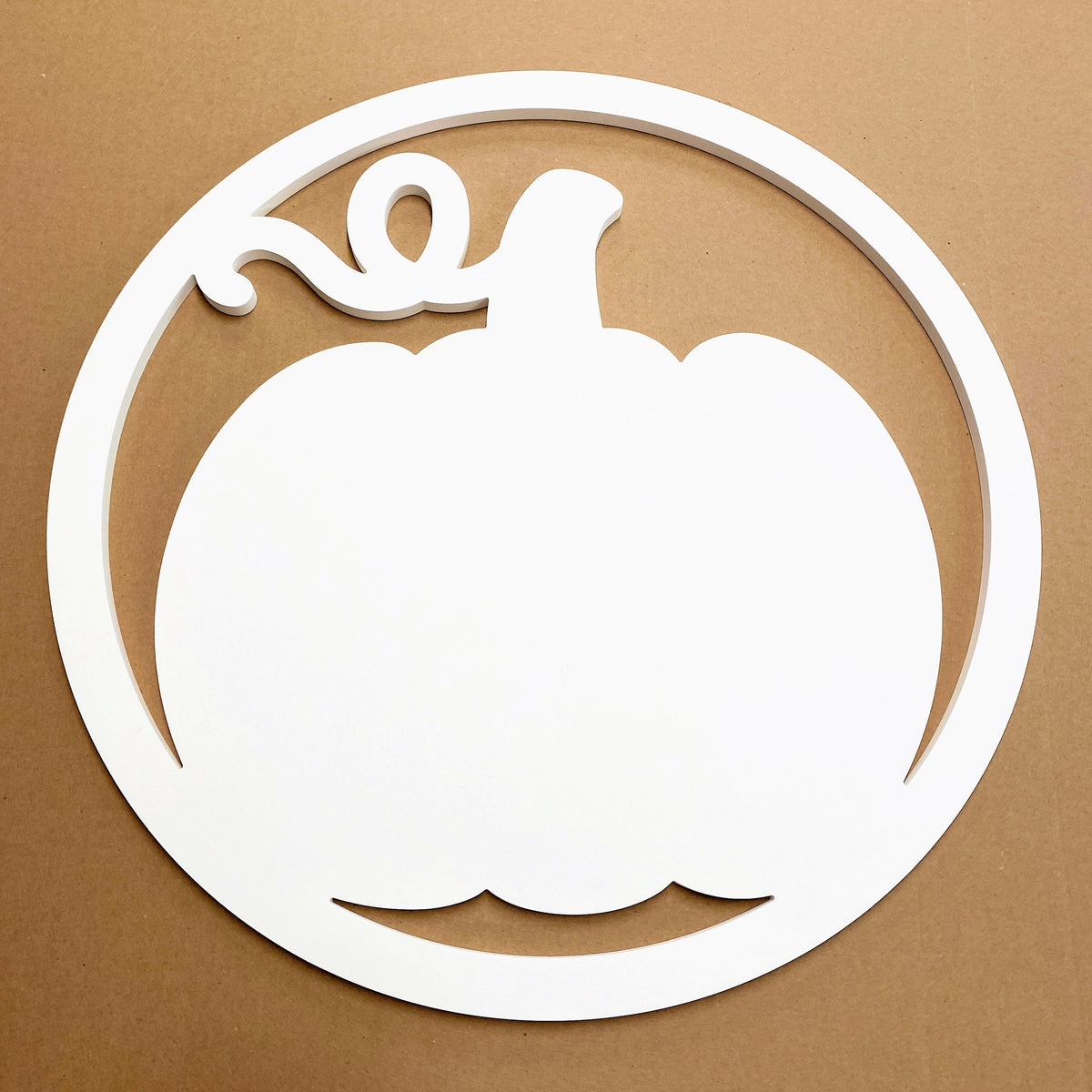 Weatherproof PVC Pumpkin Wreath: Fall Front Door Decor