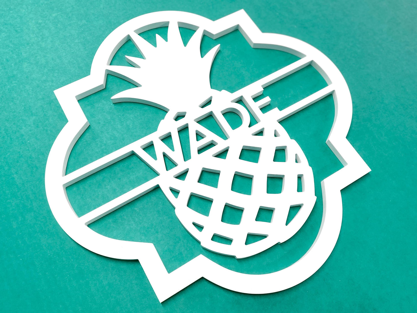 Pineapple Name Sign, Pineapple Door Hanger, Weatherproof Outdoor Home Decor, Coastal Beach House Sign, Tropical Pineapple Decor