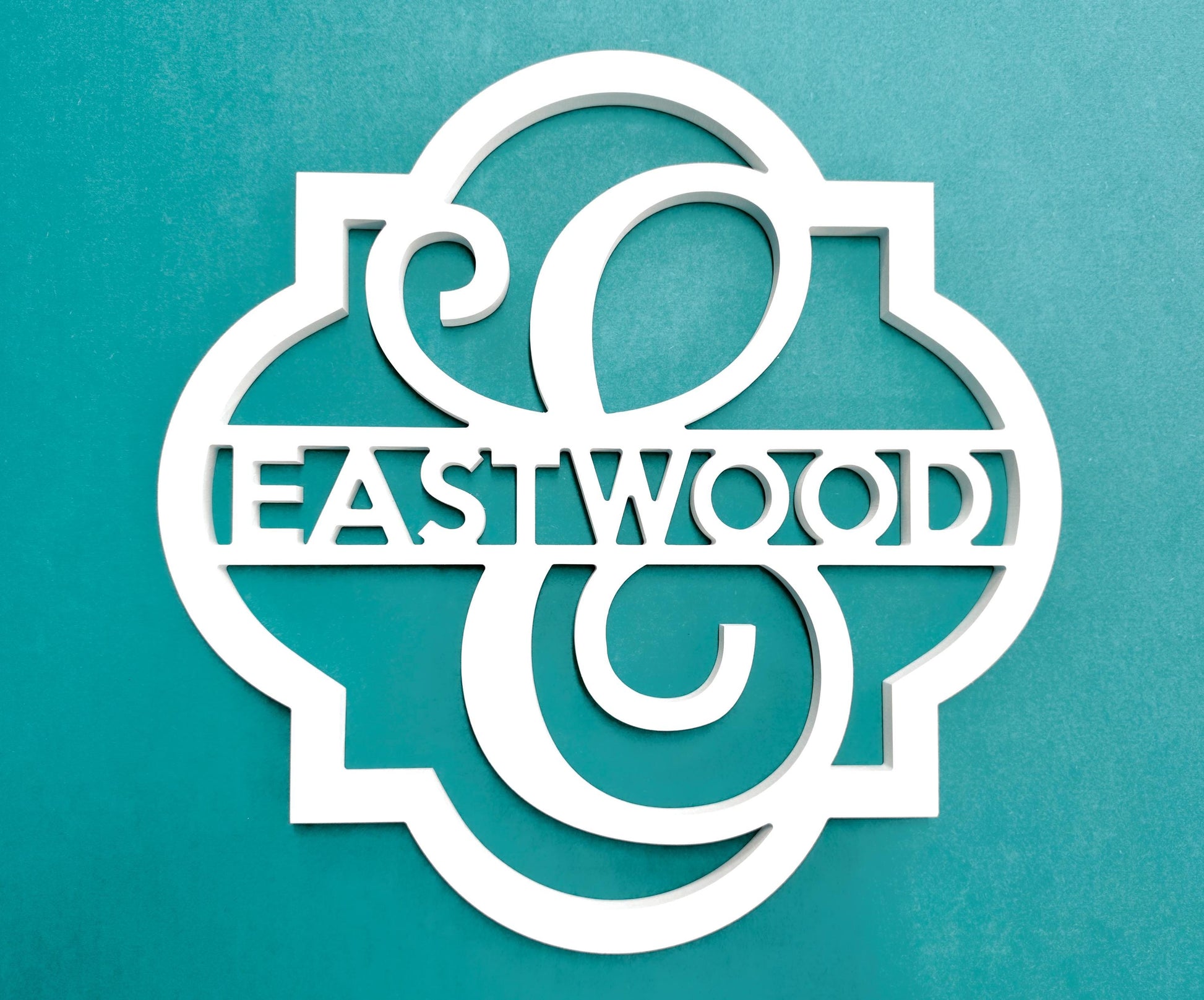 Last Name Monogram Wreath Sign for Front Door, Weatherproof Personalized Door Hanger, Wedding Gift for Couple, Engagement Gift